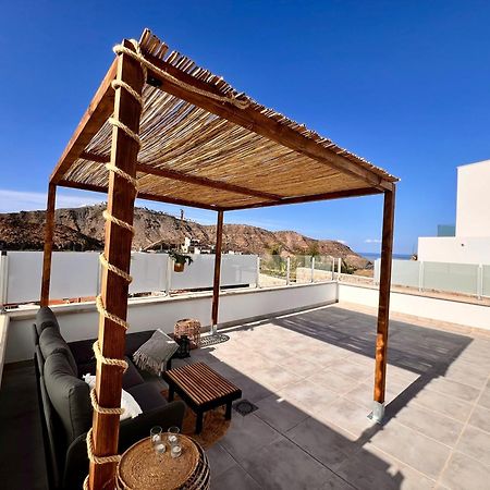 Dream Villa With Heated Pool, Rooftop & Ocean Views Mogán Eksteriør bilde