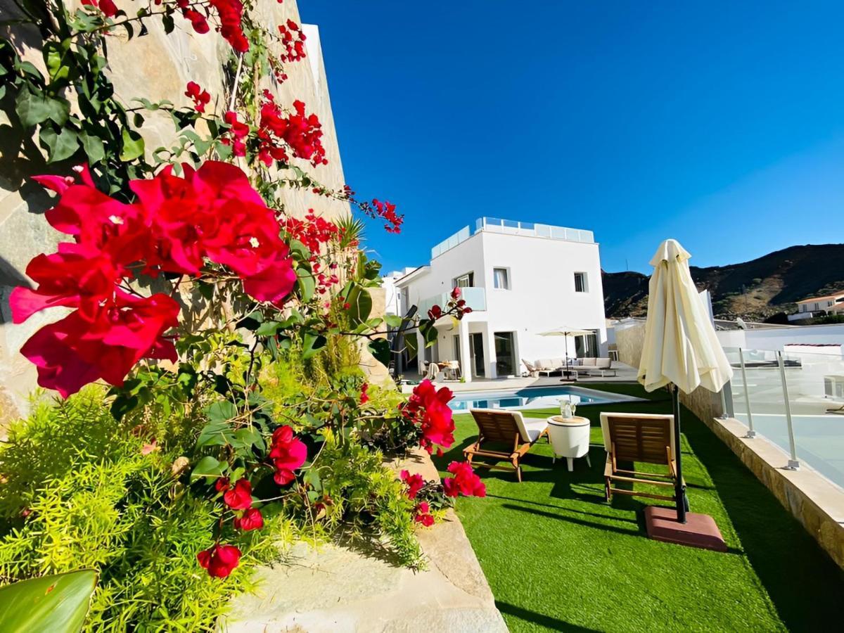 Dream Villa With Heated Pool, Rooftop & Ocean Views Mogán Eksteriør bilde