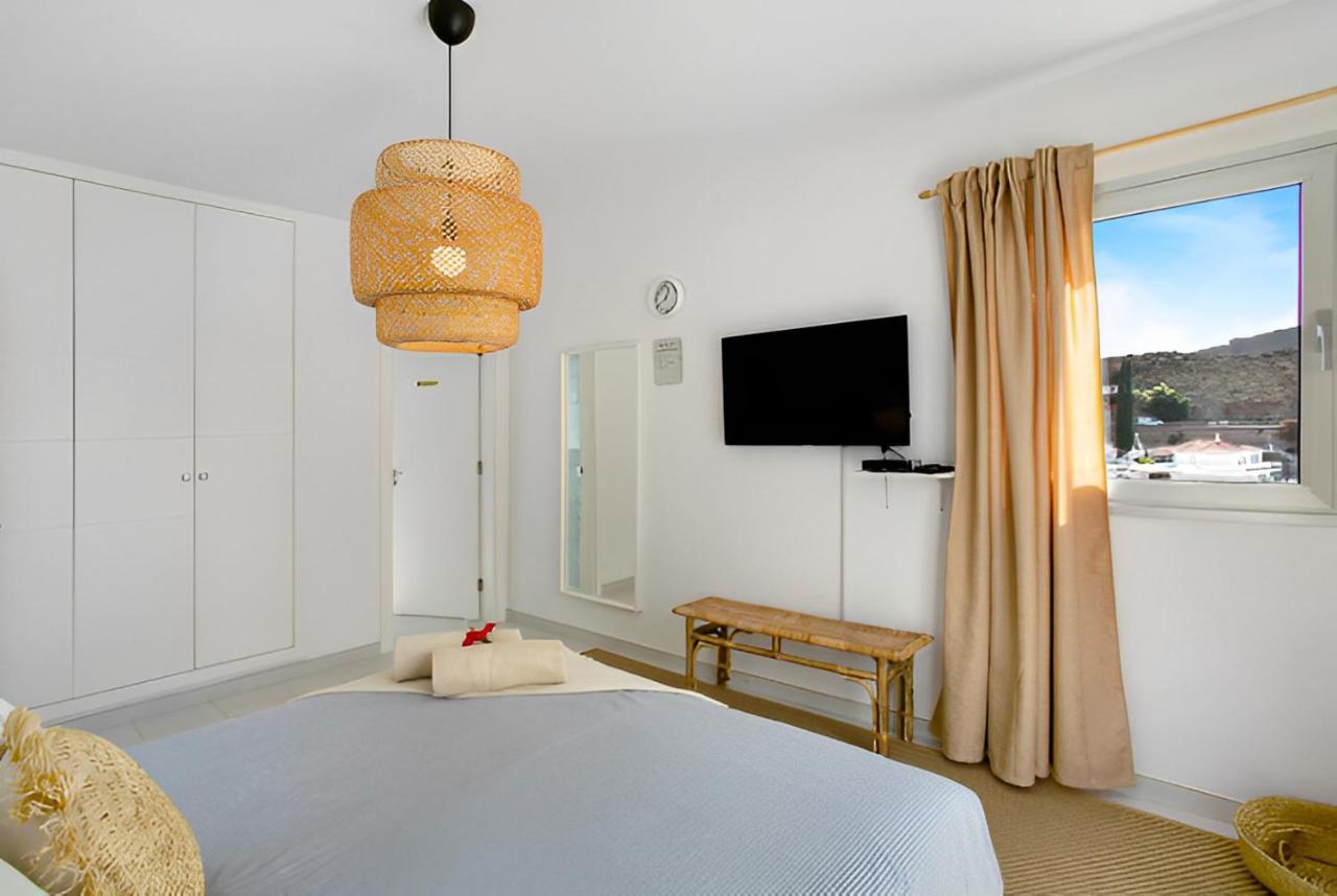 Dream Villa With Heated Pool, Rooftop & Ocean Views Mogán Eksteriør bilde
